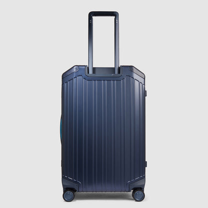 Piquadro ALU-B2 Medium Trolley 69 blue Hard Case