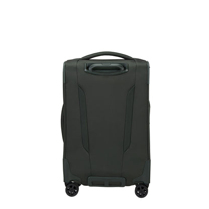 Samsonite Respark Spinner 55/35 Erweiterbarer waldgrüner Weichkoffer