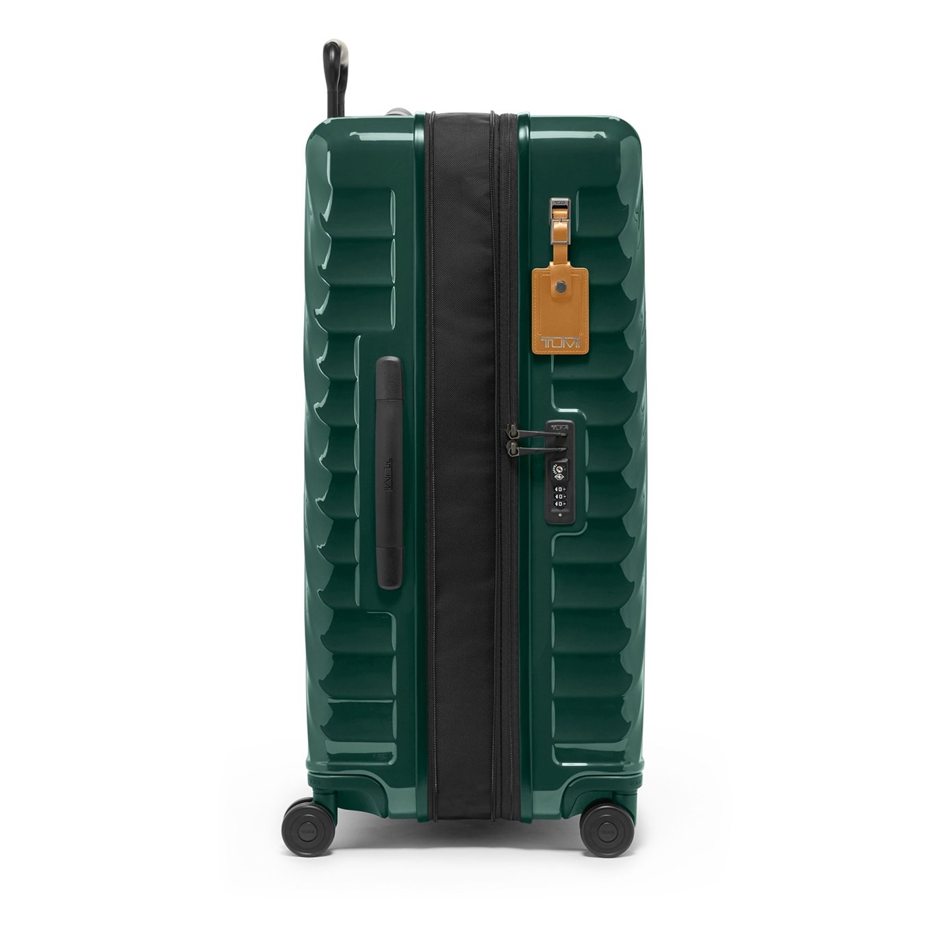 Tumi 19 Degree Extended Trip Expandable 4 Wheel Trolley hunter green Hard Suitcase