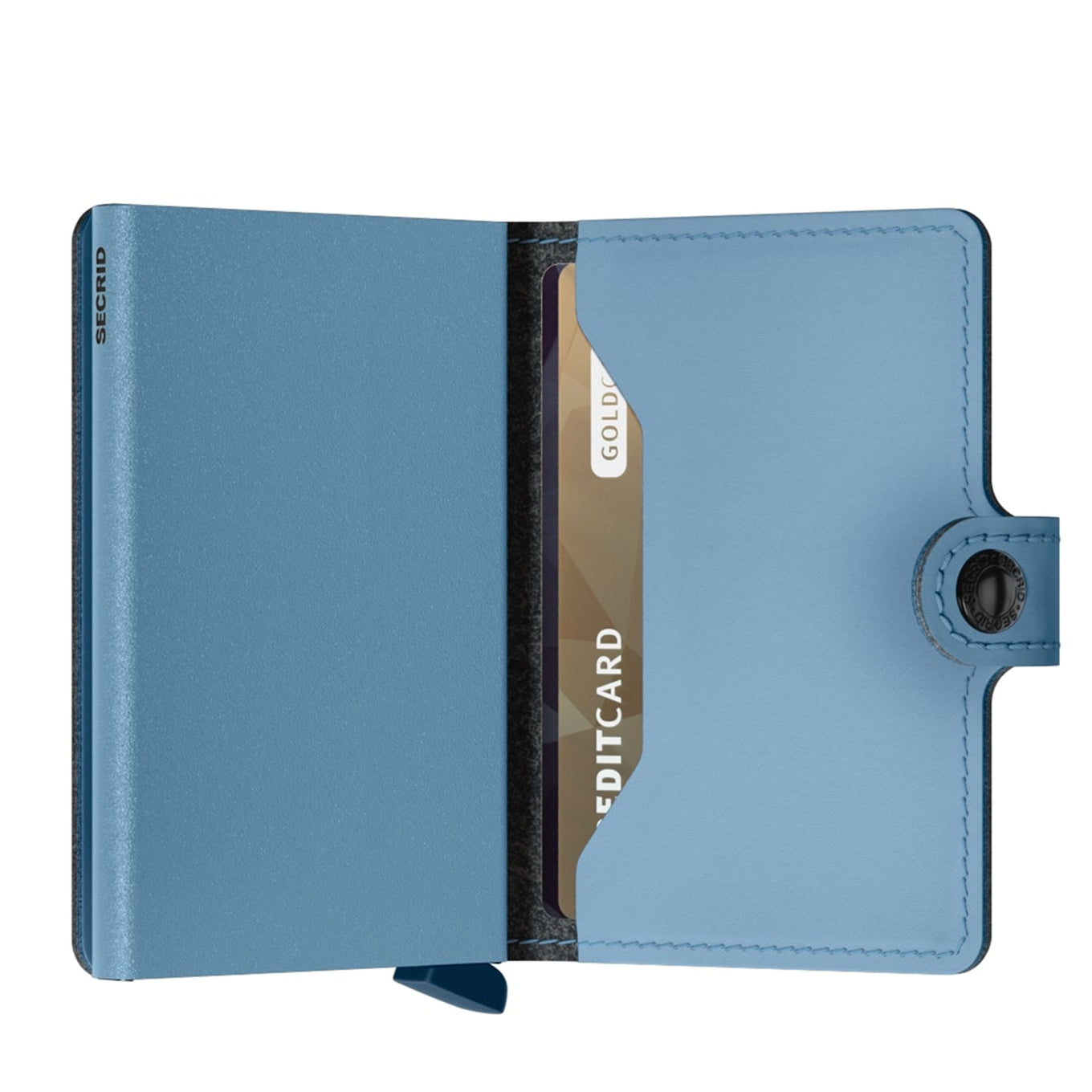 Secrid Miniwallet Portemonnee Yard Powder sky blue