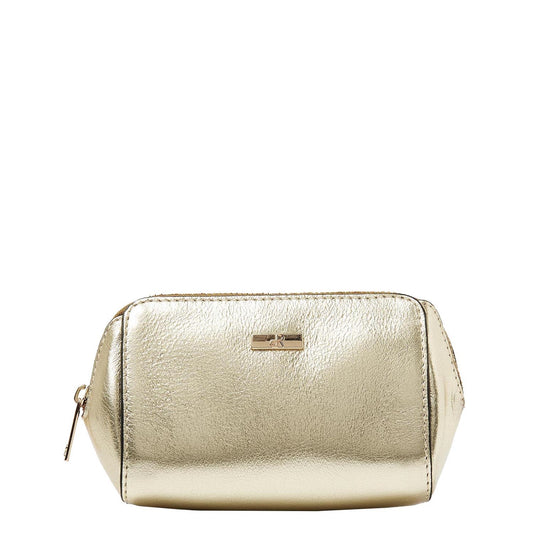 dR Amsterdam Mint Make-Up Bag light gold
