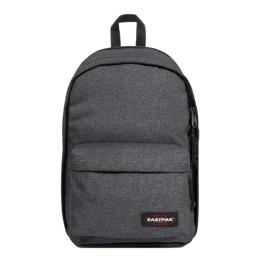 Eastpak „Back To Work“ Laptop-Rucksack aus schwarzem Denim