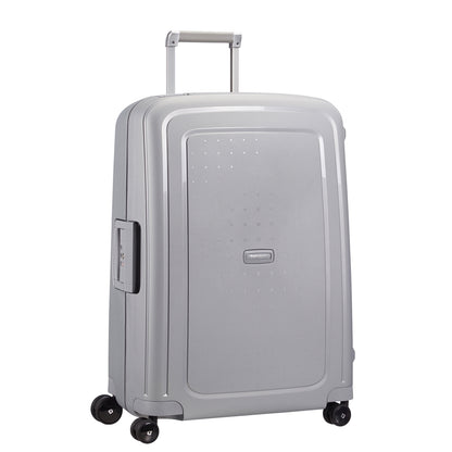 Samsonite S'Cure Spinner 69 silbernes Hartschalenetui
