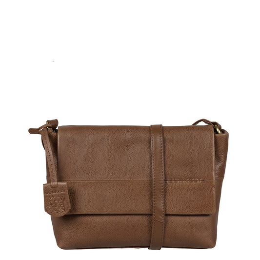 Burkely Natural Norah Satchelbag cognac Damentasche