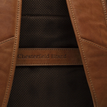 Der Chesterfield Brand Liverpool Backpack Rucksack in Cognac