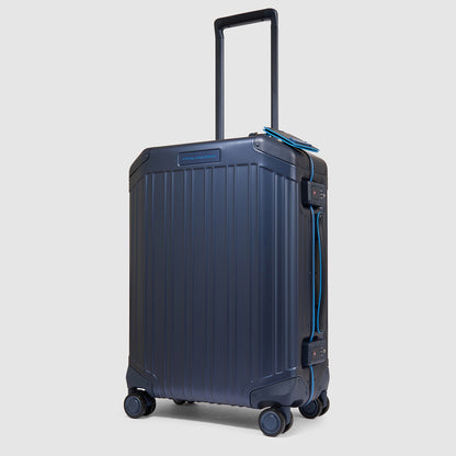 Piquadro ALU-B2 Cabin Trolley 55 blue Hard Case