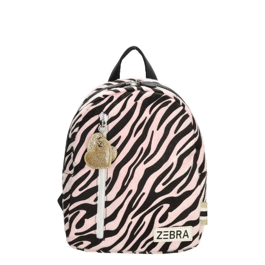Zebra Trends Girls Rugzak S Zebra roze