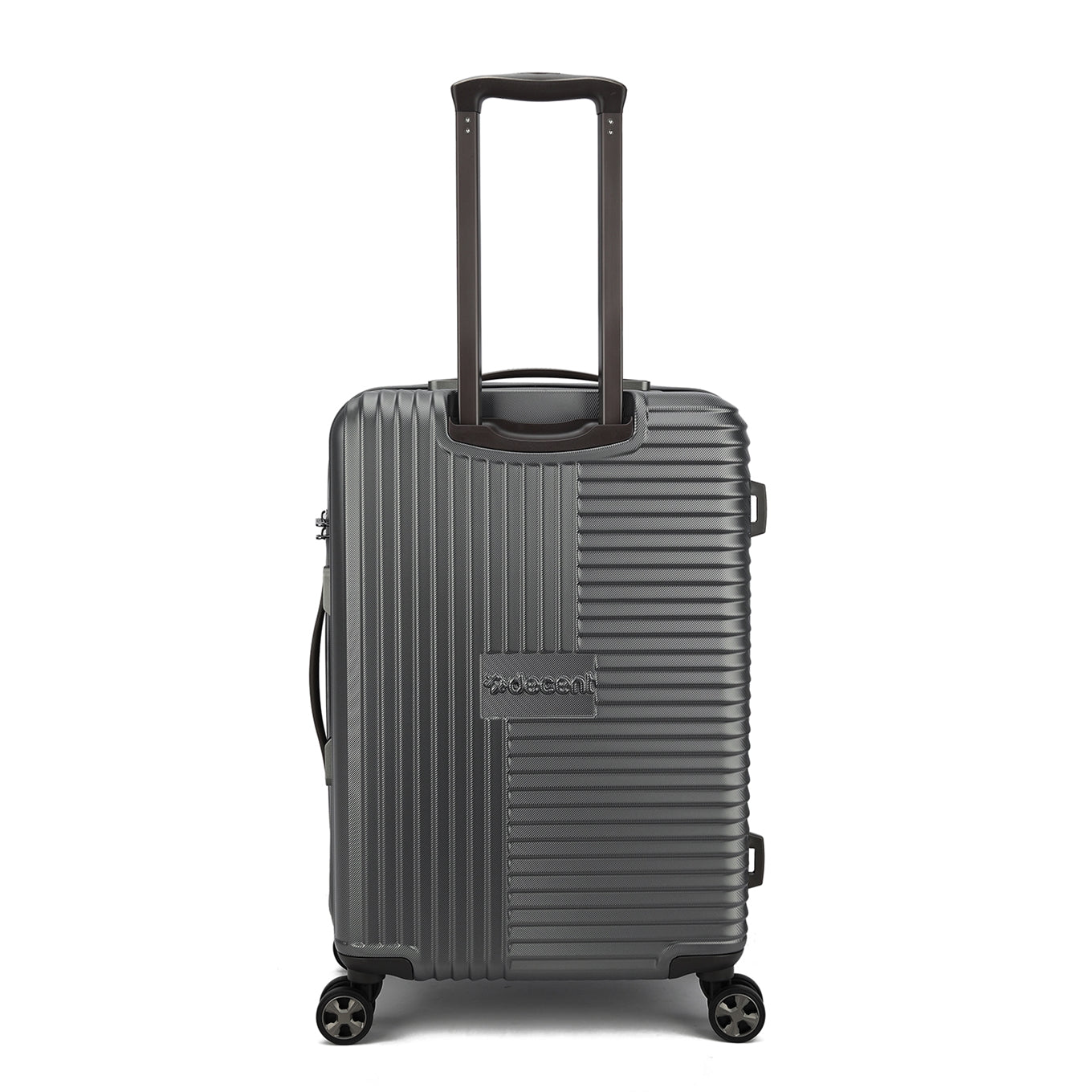 Decent Tourister Medium Trolley 66 grauer Hartschalenkoffer