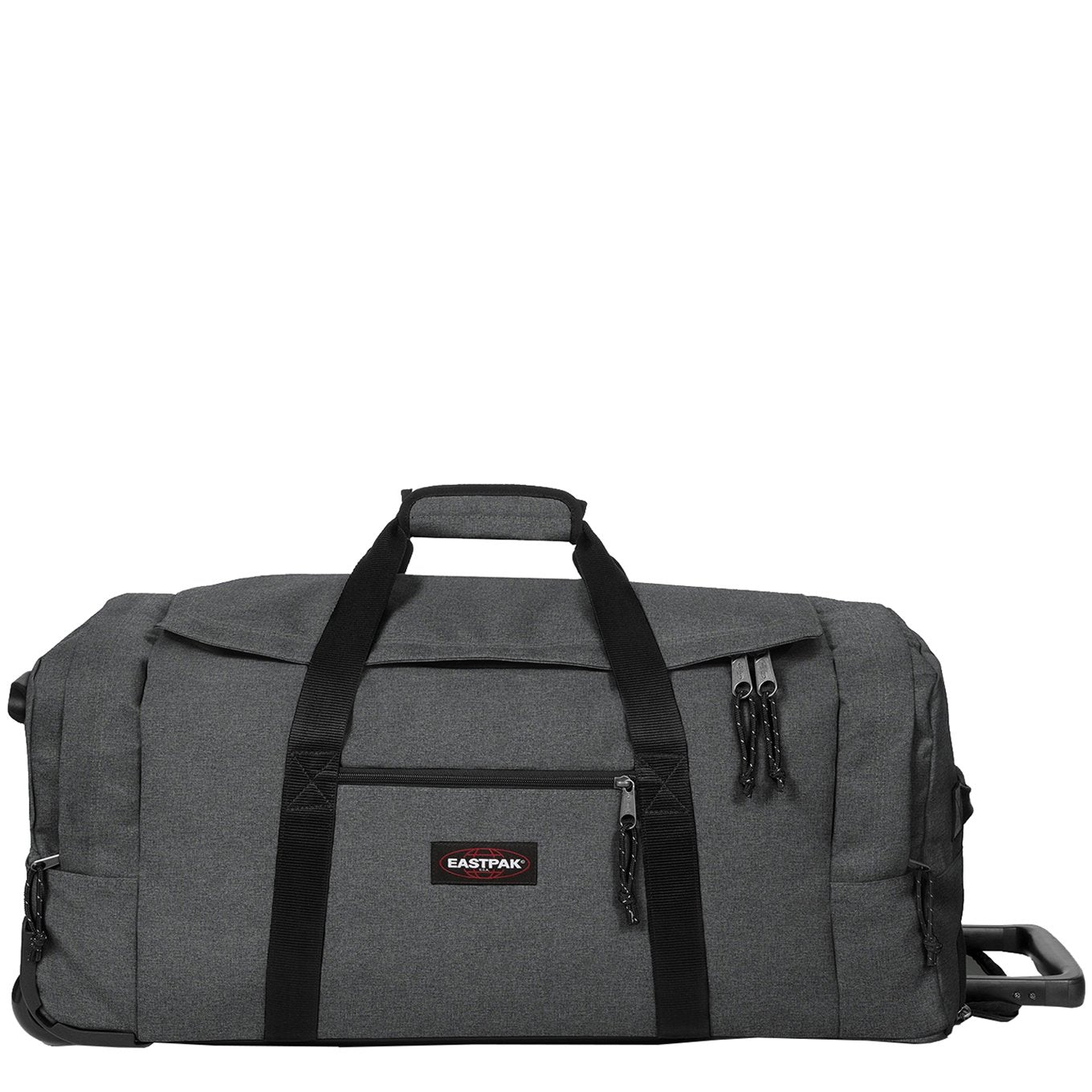 Eastpak Leatherface L + black denim Soft suitcase