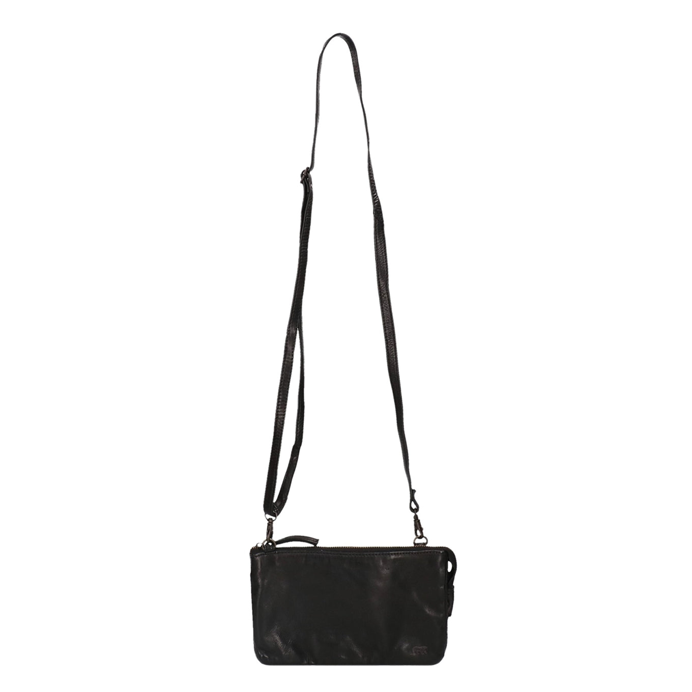 Bear Design Cow Lavato Clutch schwarze Damentasche