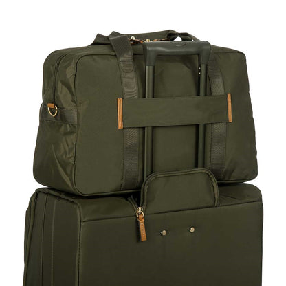 Bric's X-Travel Holdall olivfarbene Wochenendtasche