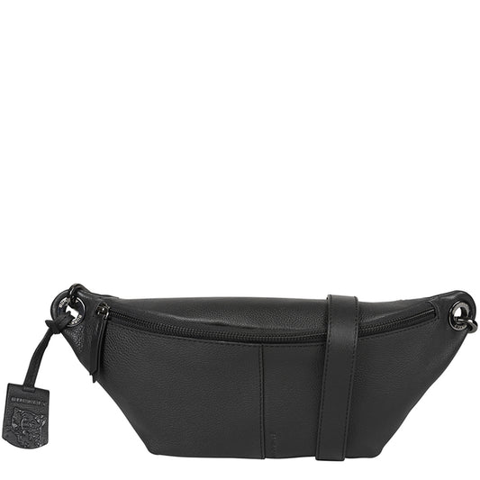Burkely Radiant Raeven Bumbag schwarze Hüfttasche