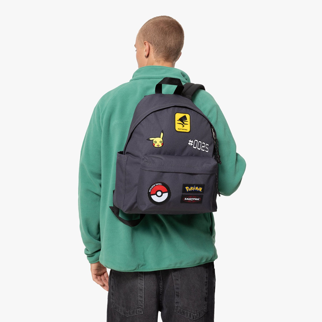 Eastpak Day Pak'r pokemon patches