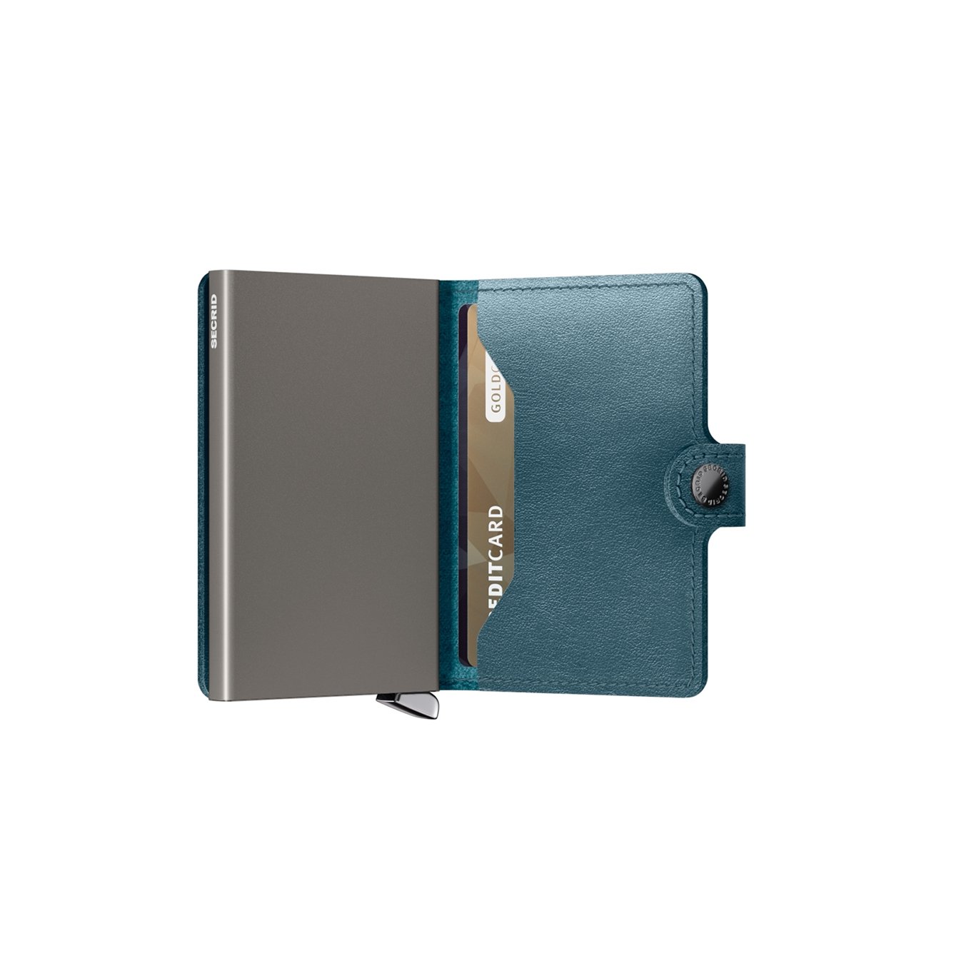 Secrid Miniwallet Portemonnee Dusk teal