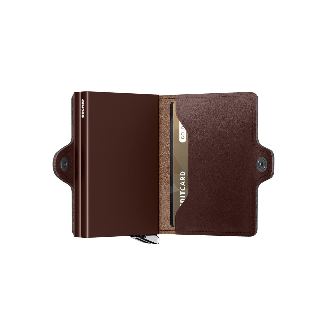 Secrid Twinwallet Portemonnee Dusk dark brown