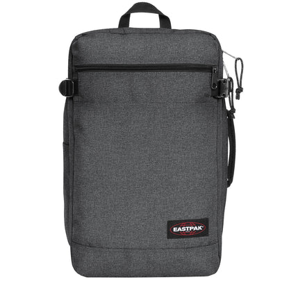 Eastpak Transit'r Pack Wochenendtasche aus schwarzem Denim