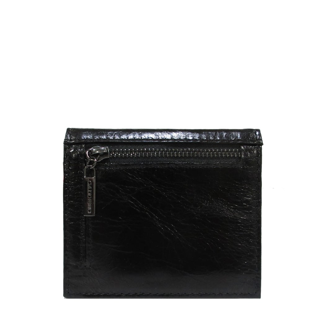 Claudio Ferrici Pelle Vecchia Wallet black3 Women's wallet