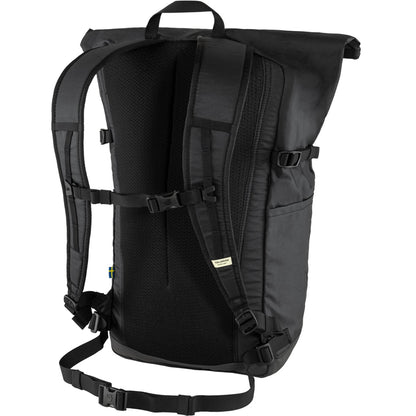 Fjallraven High Coast Foldsack 24 schwarzer Rucksack