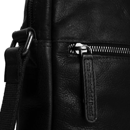 The Chesterfield Brand Dessau Umhängetasche schwarz Herrentasche