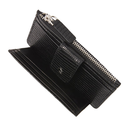 Castelijn &amp; Beerens Donna Mini Wallet 7 Karten RFID schwarz Damenbrieftasche