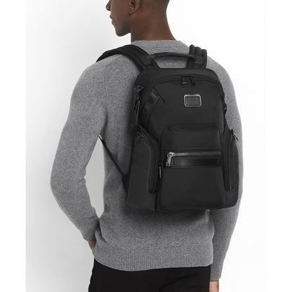 Tumi Alpha Bravo Nathan Navigationsrucksack schwarzer Rucksack