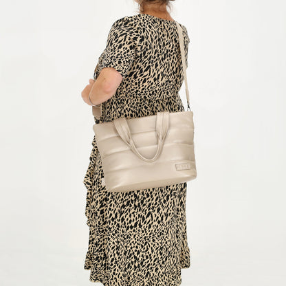 Zebra Trends Evie Shopper 22903 Champagner Damentasche
