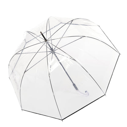 Knirps C.760 Stick Transparent einfarbig schwarz