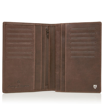 Castelijn &amp; Beerens Canyon Wallet Car papers mocha