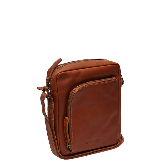 The Chesterfield Brand Timor Schoudertas cognac
