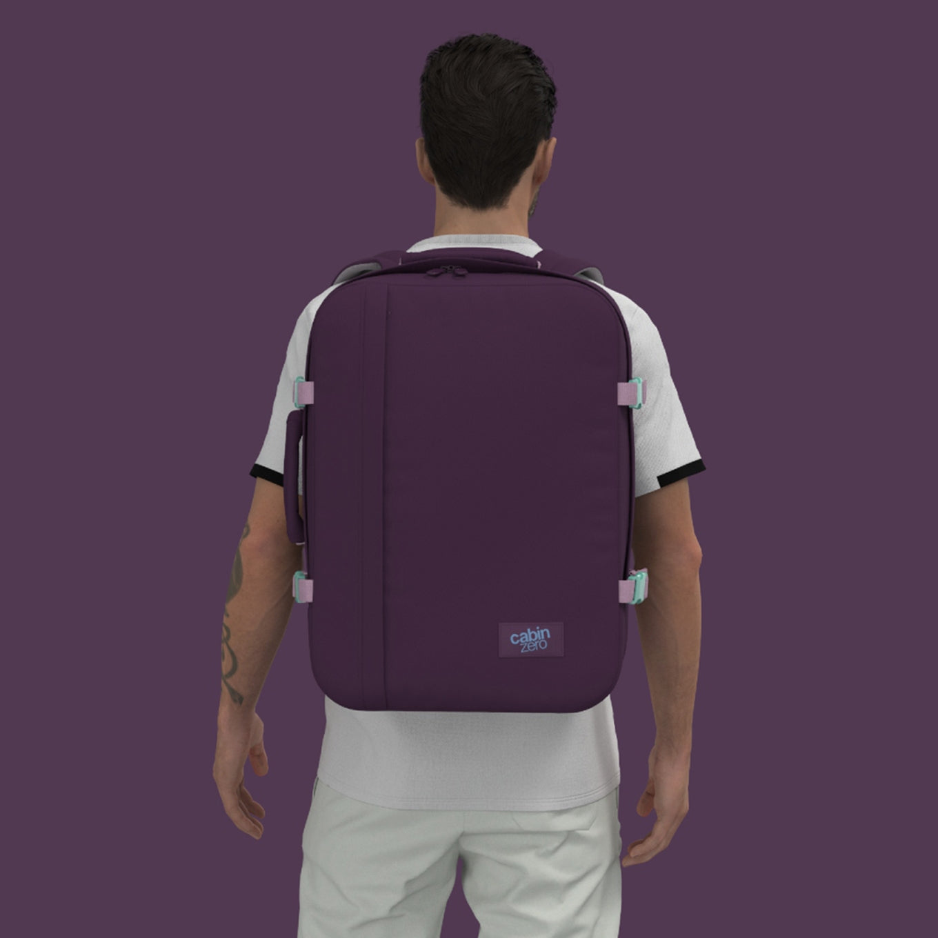CabinZero Classic 44L Ultra Light Cabin Bag midnight purple Weekend bag