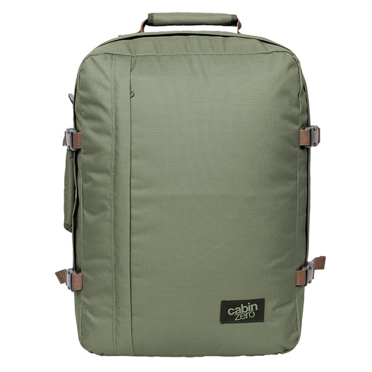 CabinZero Classic 44L Ultra Light Cabin Bag Georgian Khaki Weekend Bag
