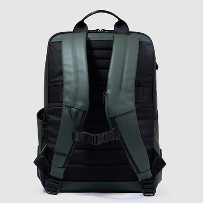 Piquadro C2OW Laptop Rucksack 15,6" grüner Rucksack
