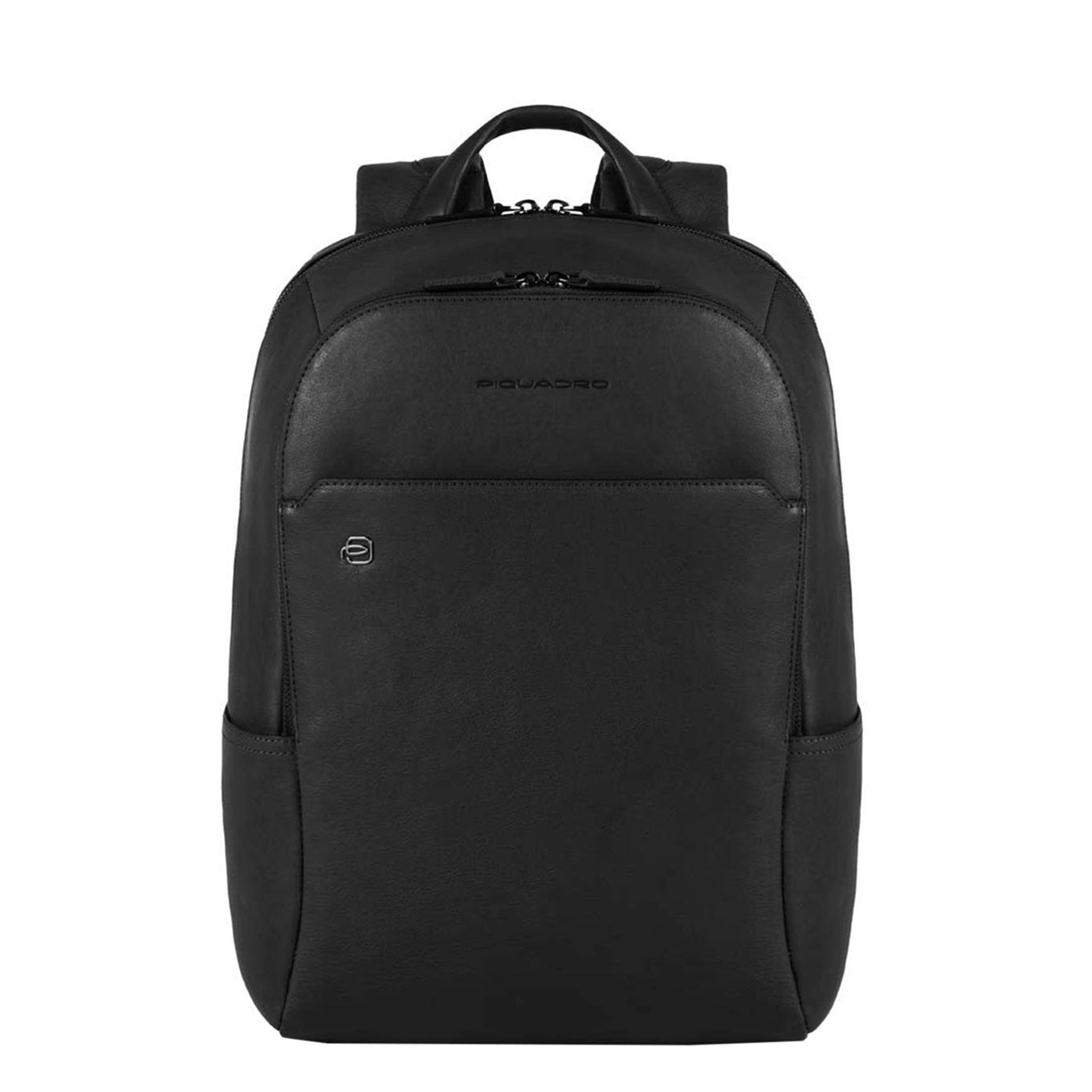 Piquadro Black Square Computer-Rucksack mit iPad-Fach, schwarzer II-Rucksack