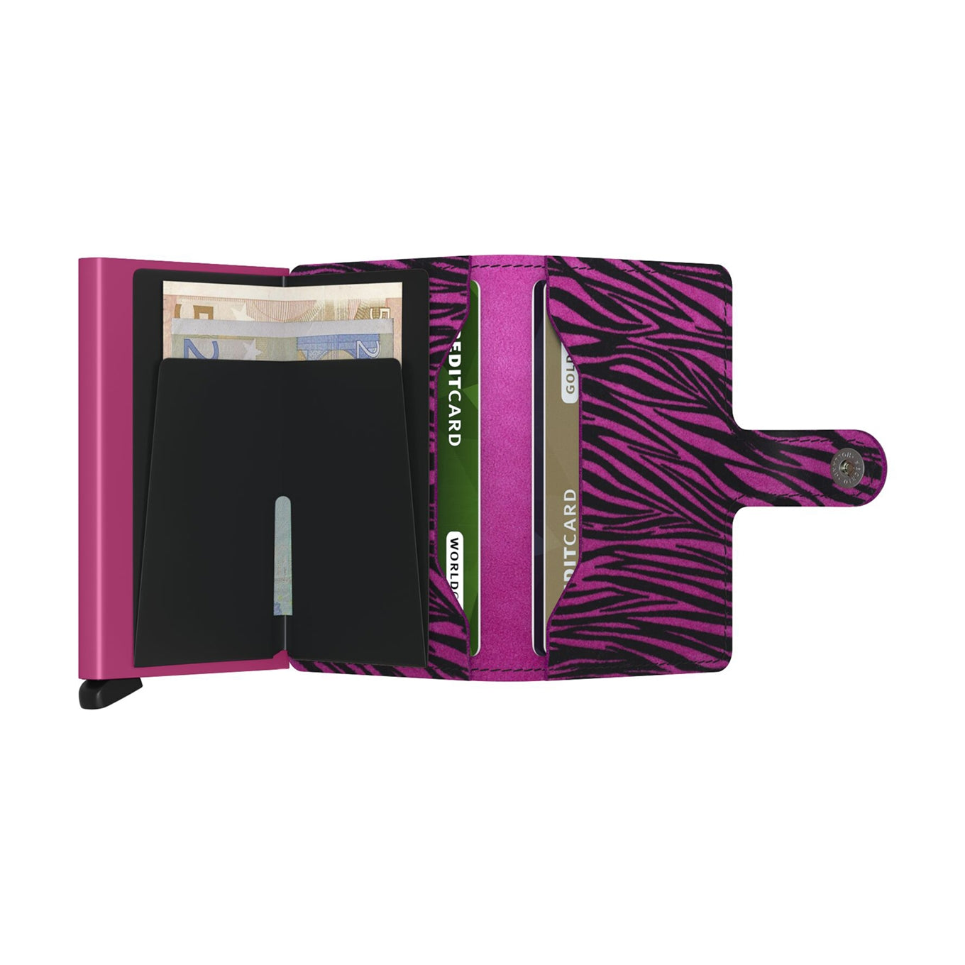 Secrid Miniwallet Zebra fuchsia Damenbrieftasche