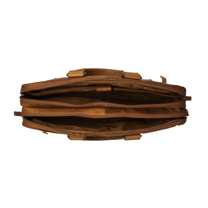 The Chesterfield Brand Seth Business Bag cognac