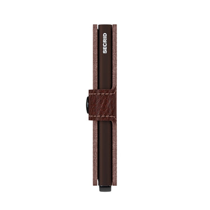 Secrid Miniwallet Wallet Veg espressobraun Damenbrieftasche