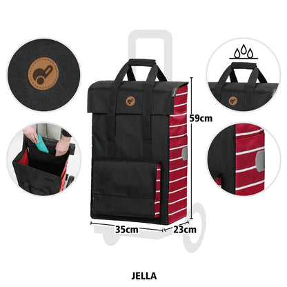 Andersen Scala Shopper Jella roter Trolley