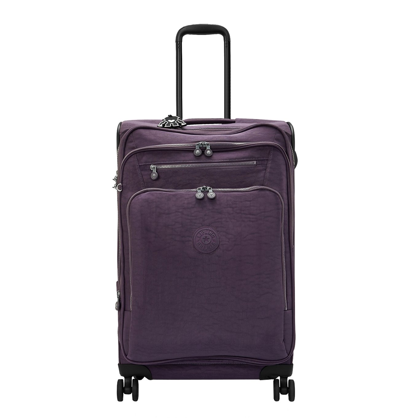 Kipling New Youri Spin M Ultimate Plum Weicher Koffer