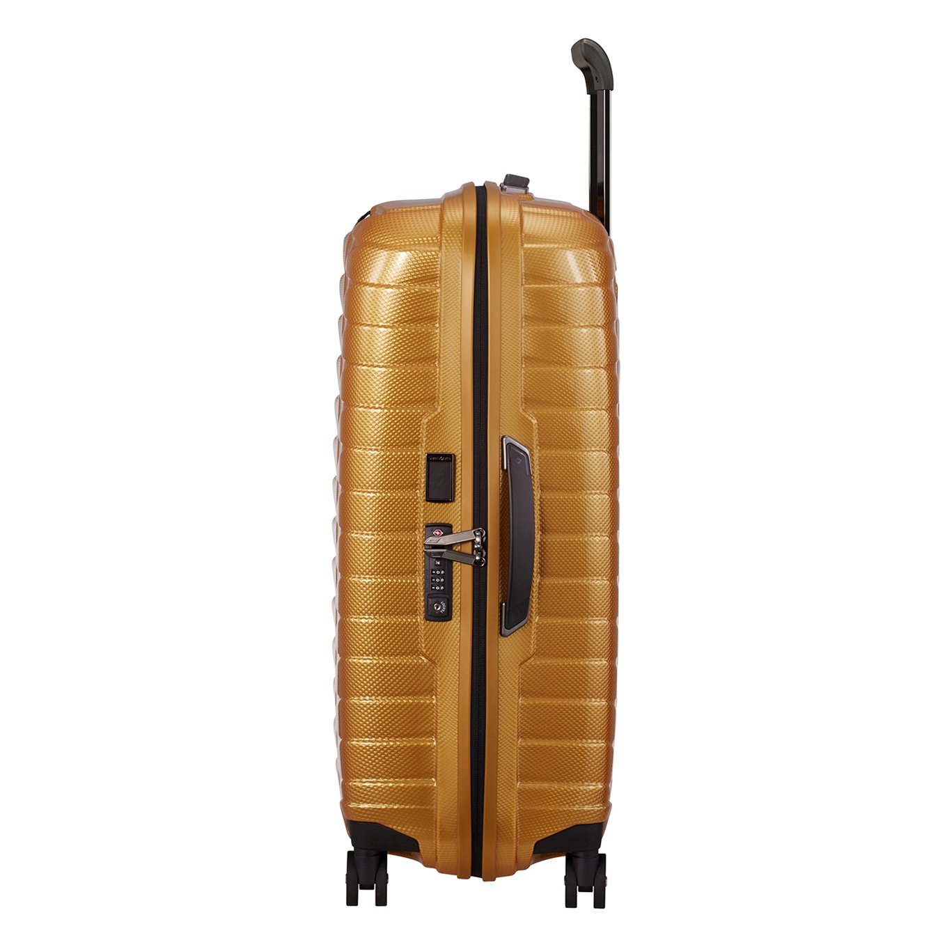 Samsonite Proxis Spinner 69 honiggoldener Hartschalenkoffer