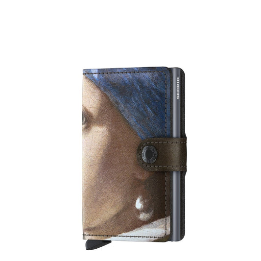 Secrid Miniwallet Art Mauritshuis Perlenohrring Damenbrieftasche