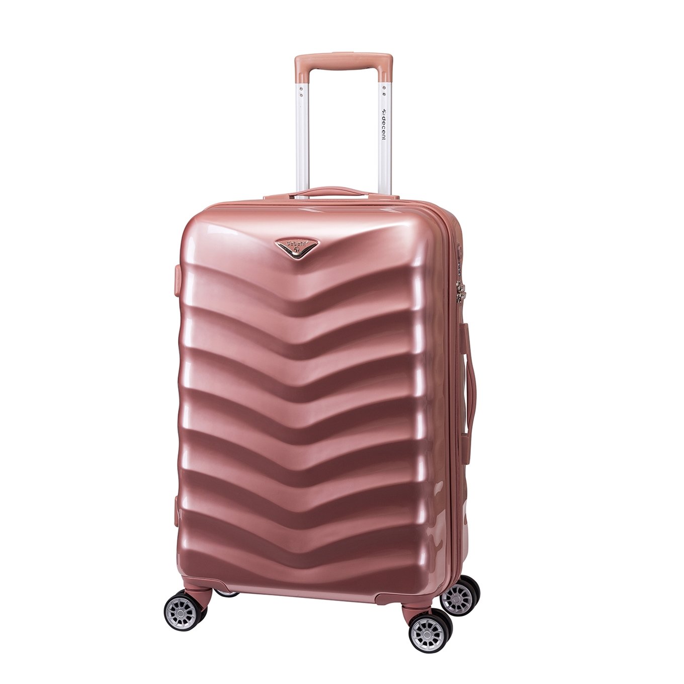 Dezenter Exclusivo-One Trolley 67 rosa Hartschalenkoffer