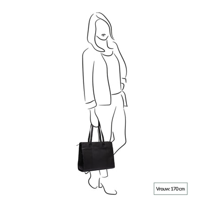 The Chesterfield Brand Fidenza Shopper bruin