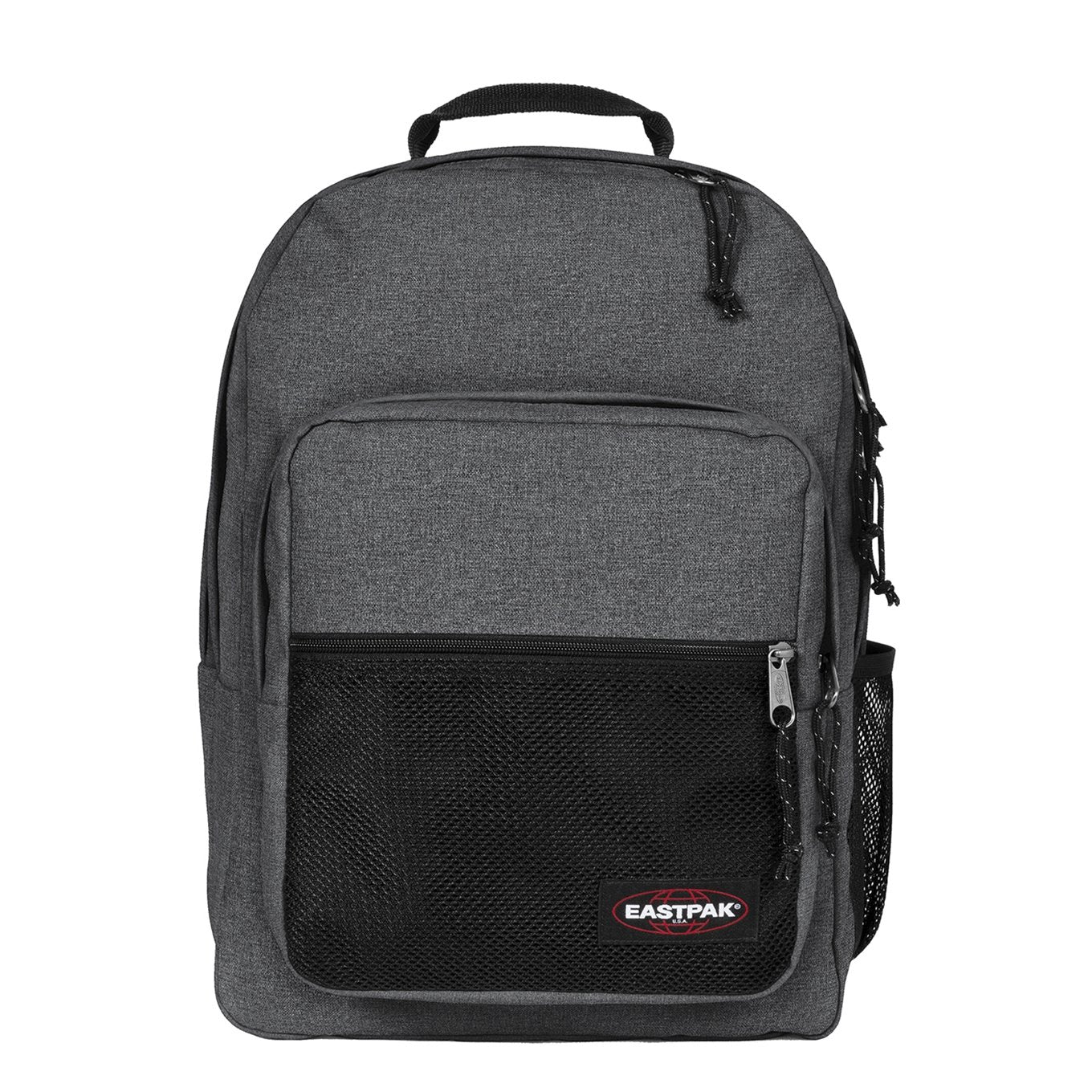 Eastpak Pinzip Backpack Rucksack aus schwarzem Denim