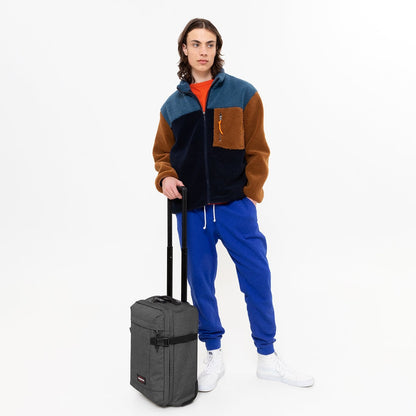 Eastpak Tranverz XXS schwarzer Denim Weicher Koffer