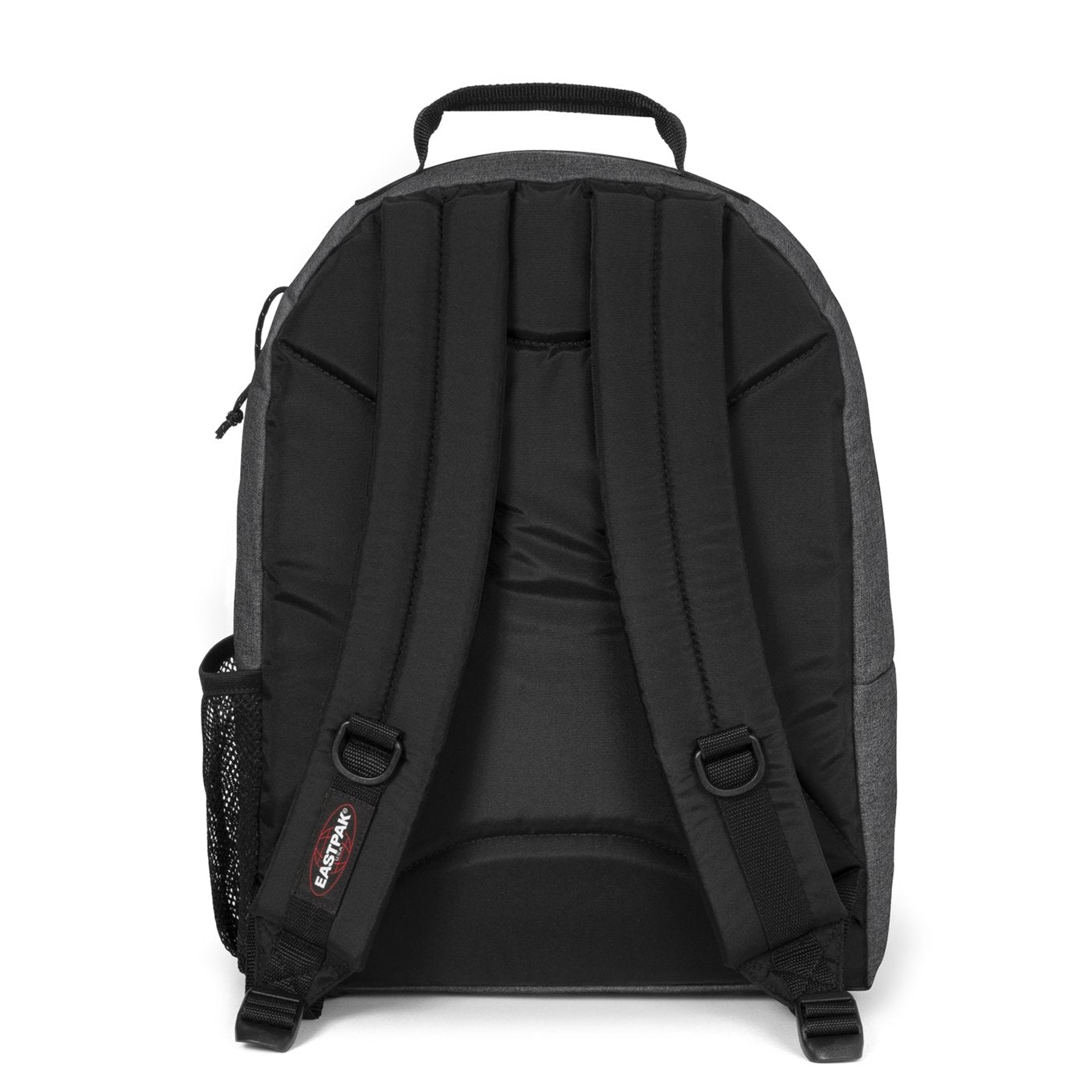 Eastpak Pinzip Backpack Rucksack aus schwarzem Denim