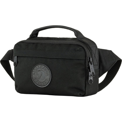 Fjallraven Kanken Nr. 2 Schwarze Hüfttasche. Schwarze Hüfttasche