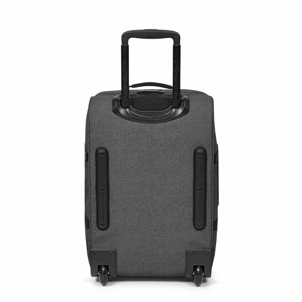 Eastpak Tranverz S black denim Hand luggage suitcase Trolley