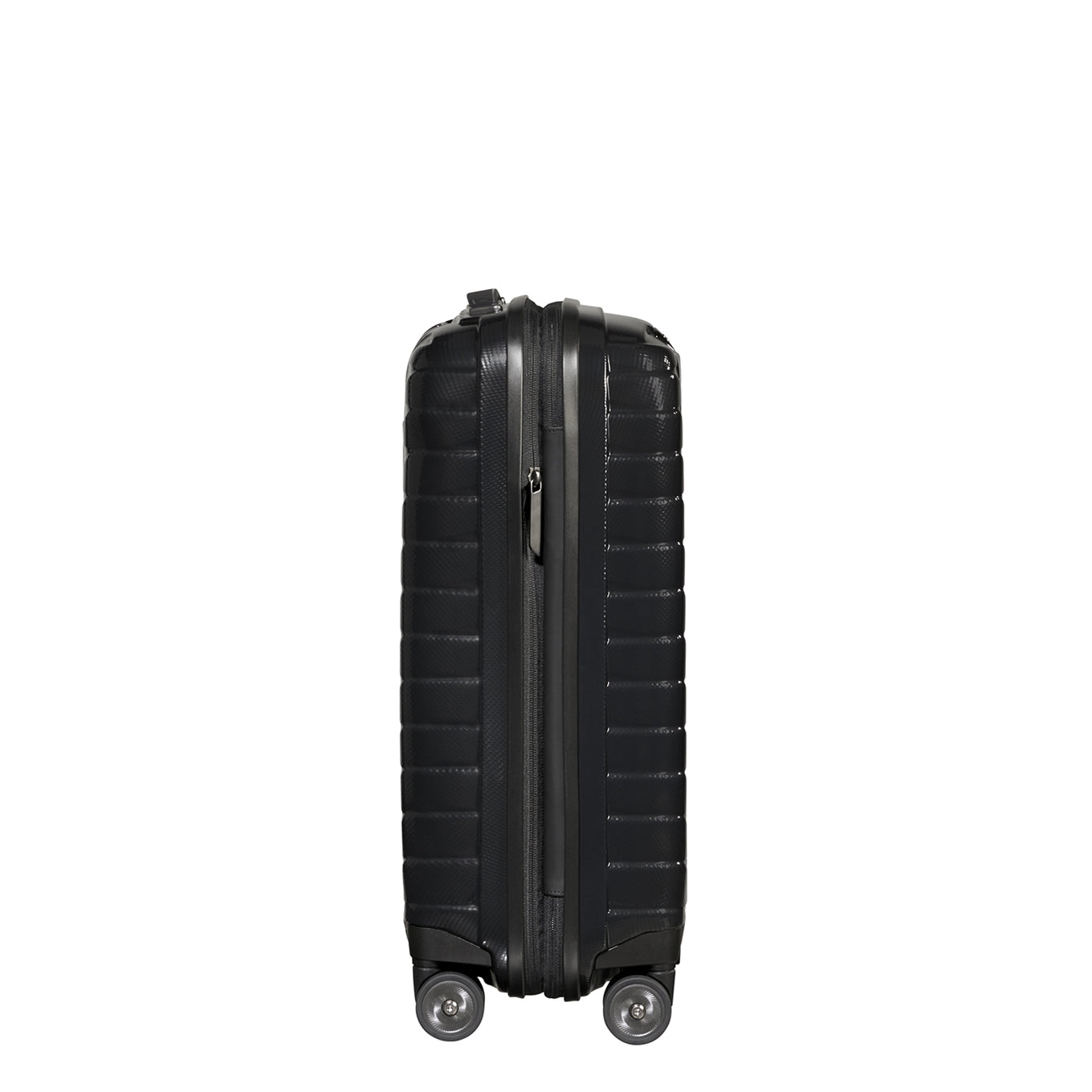 Samsonite Proxis Spinner 55/35 erweiterbares schwarzes Hartschalenetui