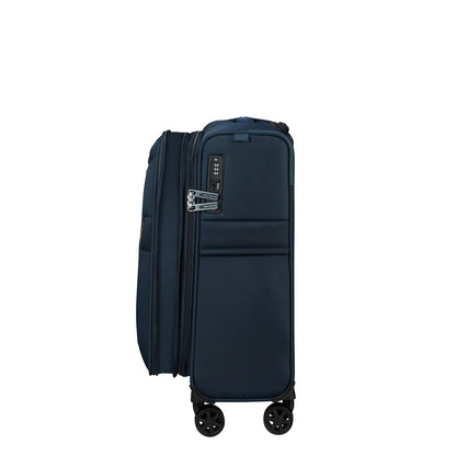 Samsonite Urbify Spinner 55 Exp marineblau Weicher Koffer