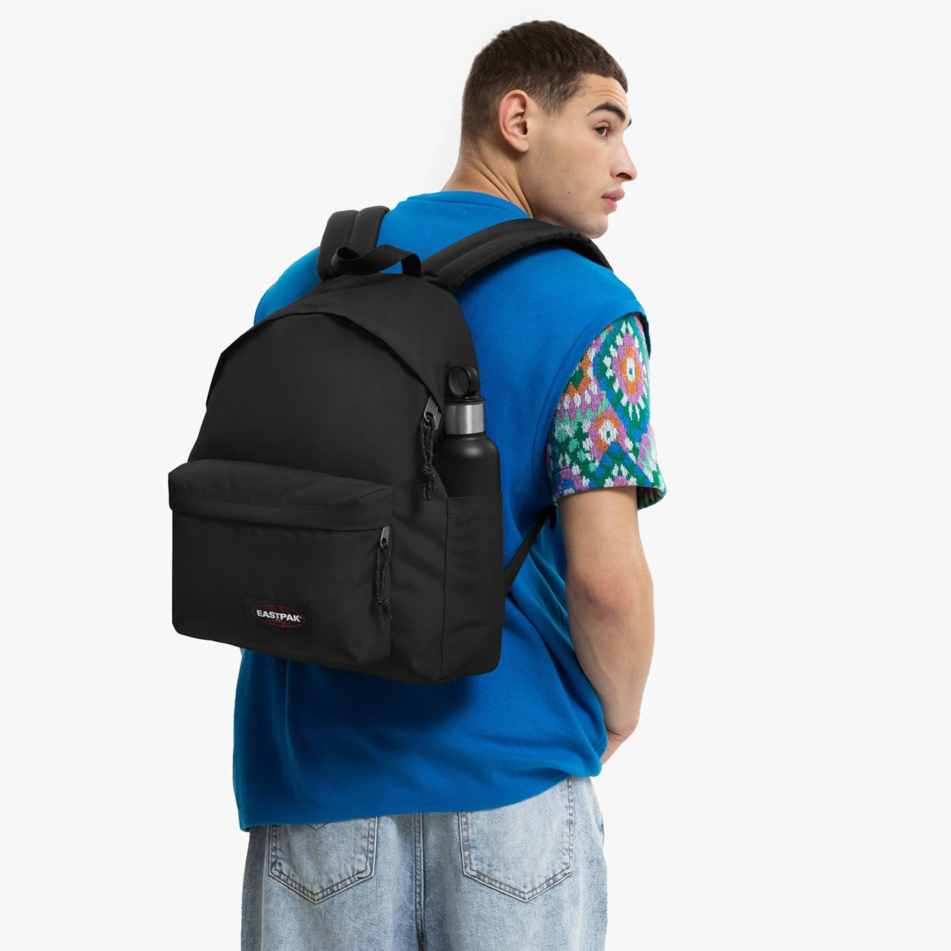 Eastpak Day Pak'R Rucksack mit reflektierenden Punkten in Marineblau